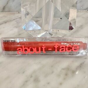 2/$12 * New About-Face Cherry Pick Lip Color Butter